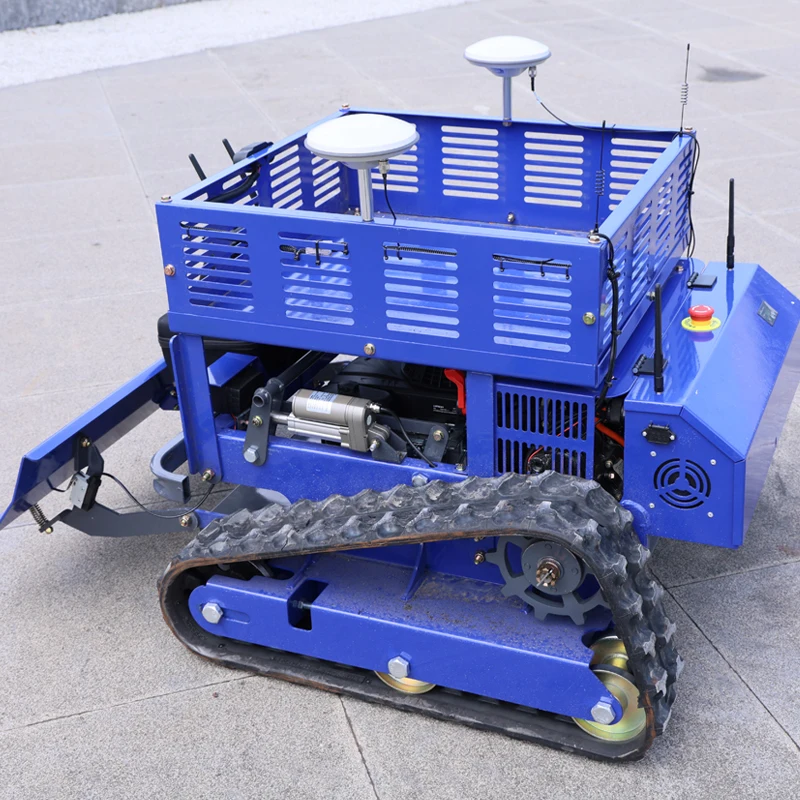 Customized China High Quality Diesel Smart Remote Control Lawn Mower Robot for Garden Grass Cutter Remoter Lawn Mower Machine