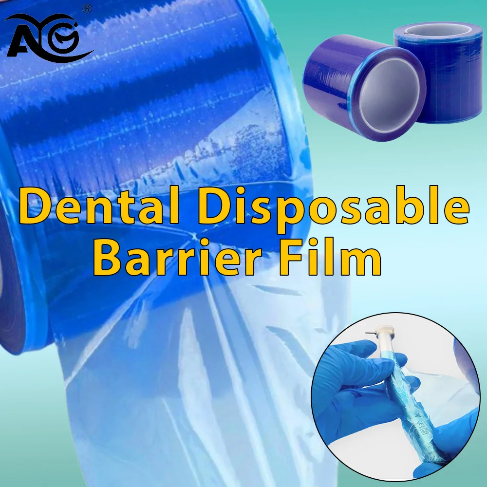 

AG 1200pcs/Roll Tattoo Protective Film Disposable Tattoo Barrier Film Dental Tape Clear Wrap Covers Anti-fouling Band
