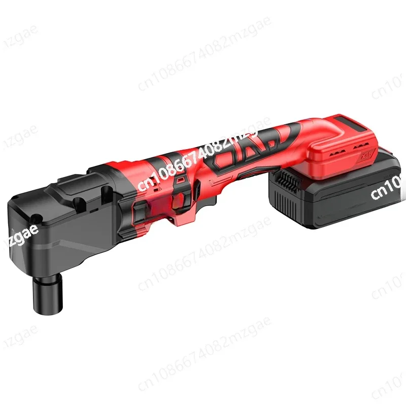 

Бесщеточный электрический ударный гайковерт, 90-градусный электрический зарядный ключ под прямым углом, инструмент для фермы с литиевой батареей