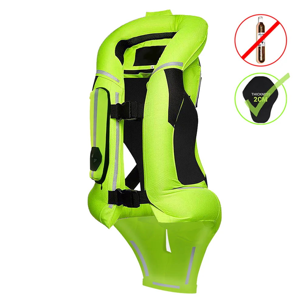 

Motorcycle Air-bag Vest Moto Racing Advanced Air Bag System Motocross Protective Riding Airbag Jacket Reflective Safety Vest