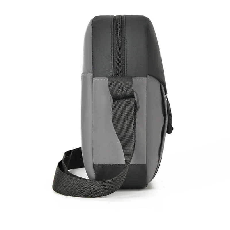 Borsa a tracolla piccola casual da uomo, borsa a tracolla semplice, borsa a tracolla da viaggio, borsa per cellulare