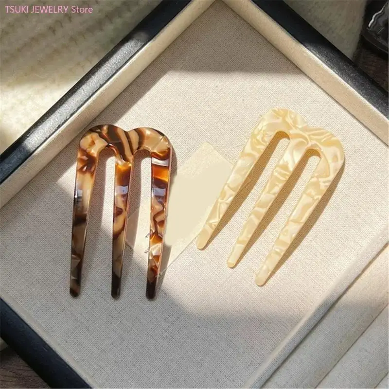 

62KE Delicate Hair Elegant Simple Hair Jewelry Acetate Jewelry Chinese Traditional Decorative Hair Jewelry