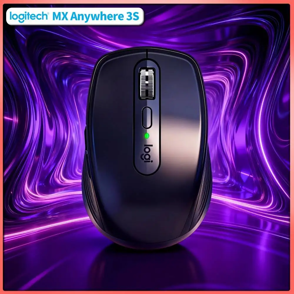 Wireless MX Anywhere 3S - 8000 DPI, MagSpeed Scroll, Anti-Slip Surface, Great for Florist Co-working Space Shared Desk Area