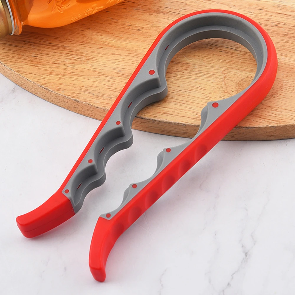 

Jar Opener, 4 in 1 Multi Function Can Opener Bottle Opener Easy to Use for Children, Elderly and Arthritis Sufferers