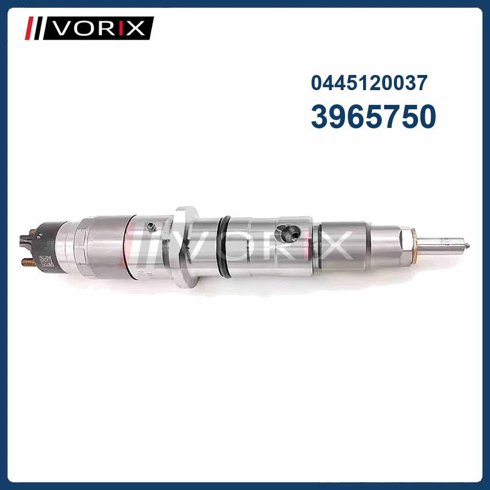 

3965750 0445120037 Diesel Common Rail Fuel Injector for CUMMINS 6CT 8.3L Engine