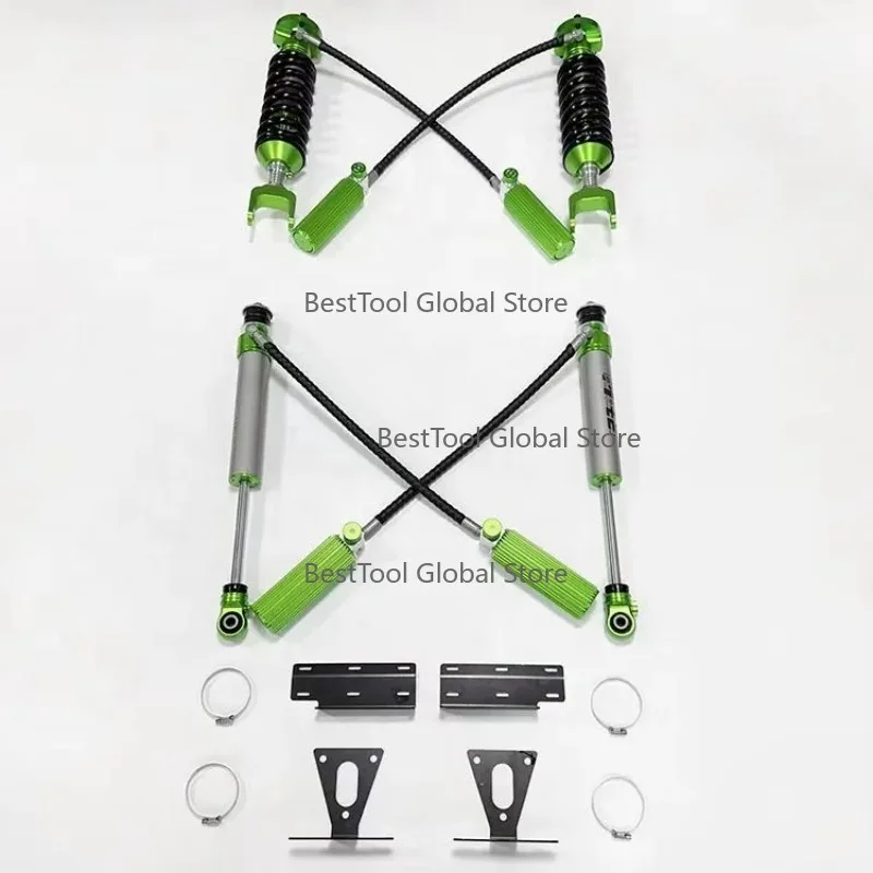 

For 2021 B-J-40L 4x4 Off-R-oad Suspension Lift Ki-ts 2'' Front & Rear Hydra-ulic Shock Abs-orbers New Con-dition Perfect F-it