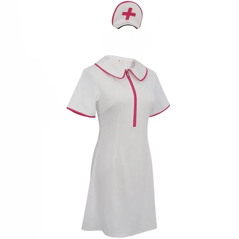 Makima Krankens ch wester Cosplay Kleid Anime Kettensäge Mann Makima Cosplay Krankens ch wester Kleid sexy Uniform Strümpfe Perücke Halloween Kleider für Frauen