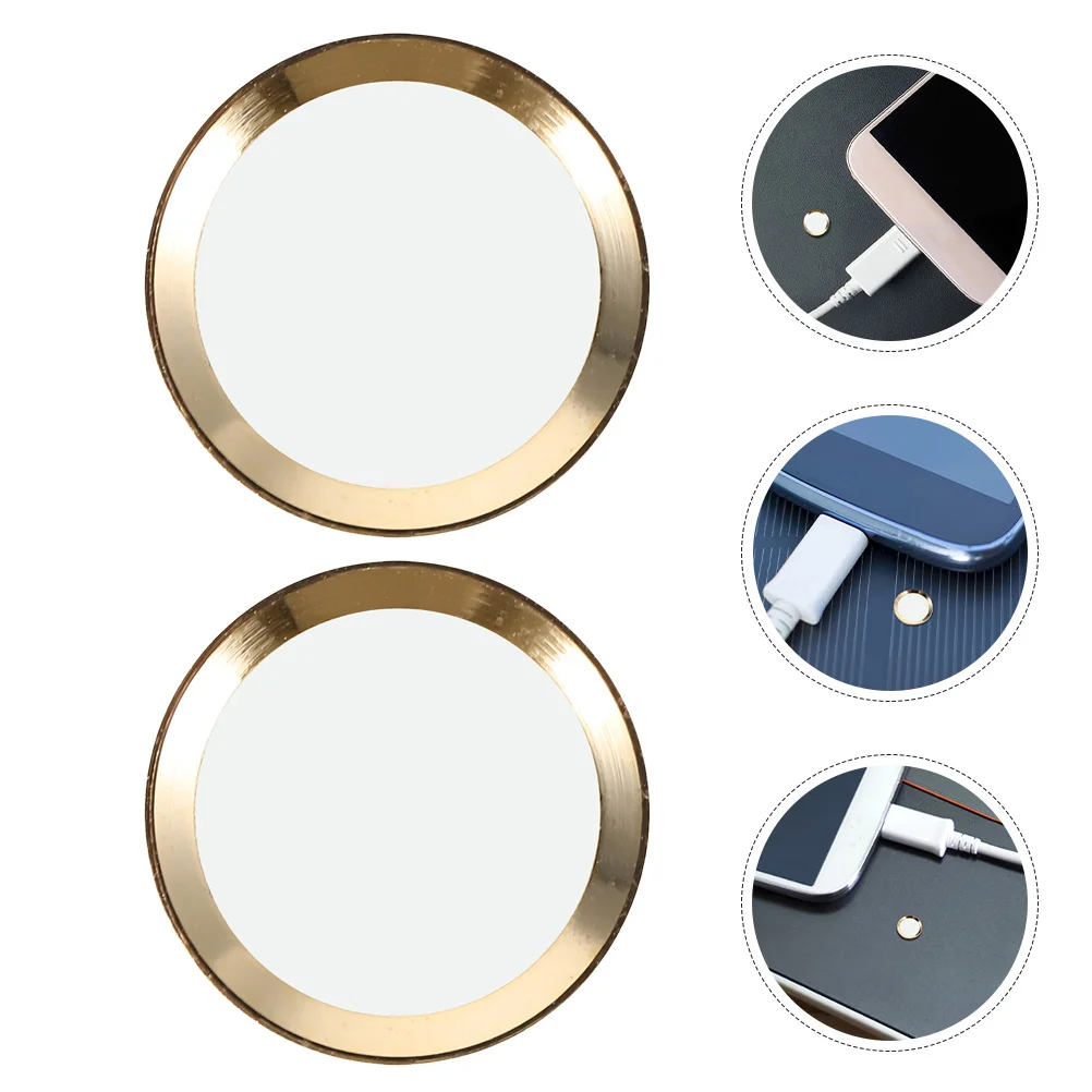 

10pcs Ultra-Thin Fingerprint Stickers For 5-7 Scratch-Resistant Home Button Decals Smartphone Button Protectors Mobile