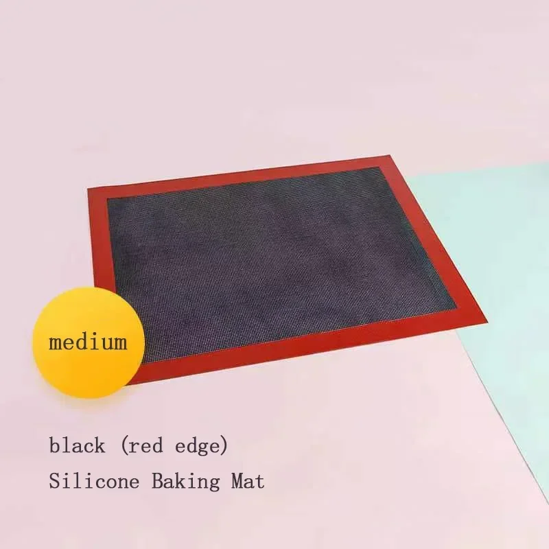 Household Silicone Mat Baking Tray Baking Net Mat Breathable Non-Stick Baking Cookie Mat High Temperature Resistant Oven