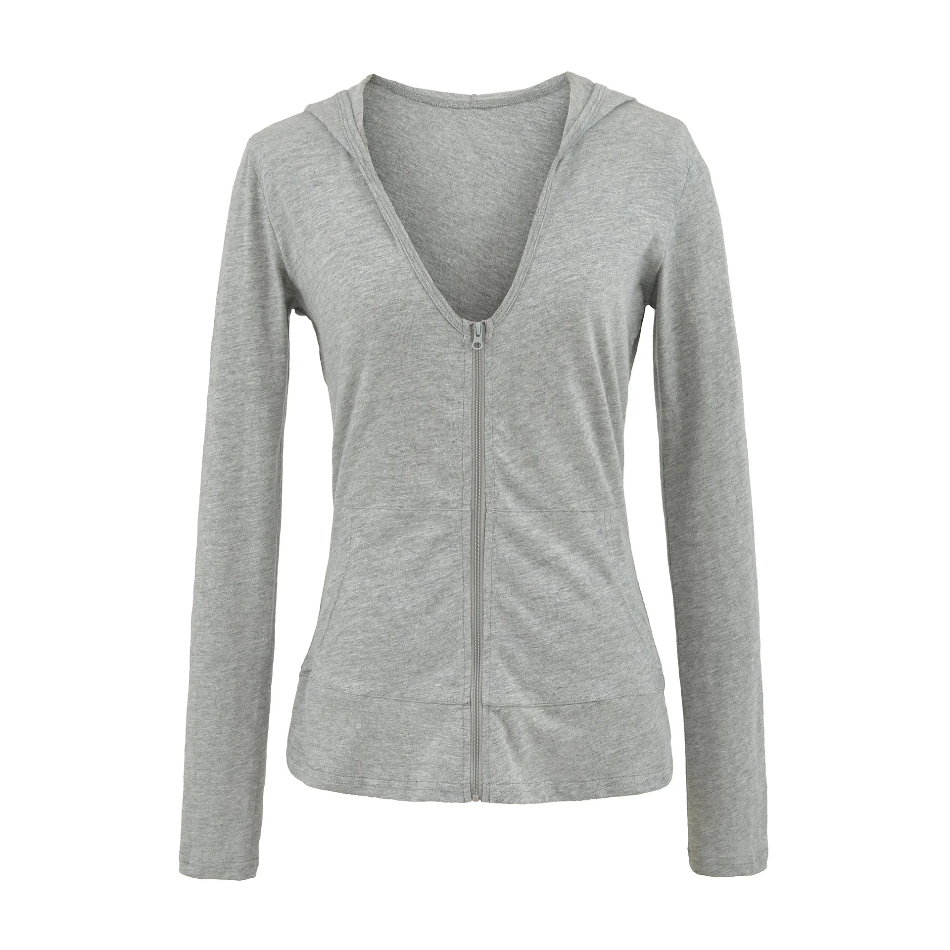 سترة نسائية من القطن المشاهير باللون الأحمر قابلة للتنفس للحماية من الشمس، سترة صيفية كورية بيضاء بغطاء للرأس #4