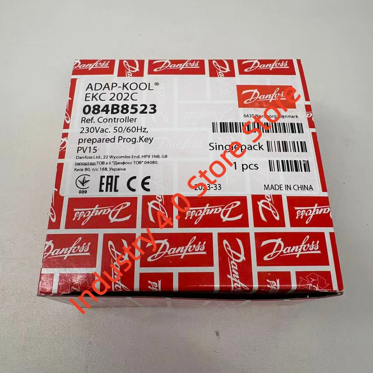 مفتاح درجة الحرارة 084B8523 EKC202C العلامة التجارية الجديدة