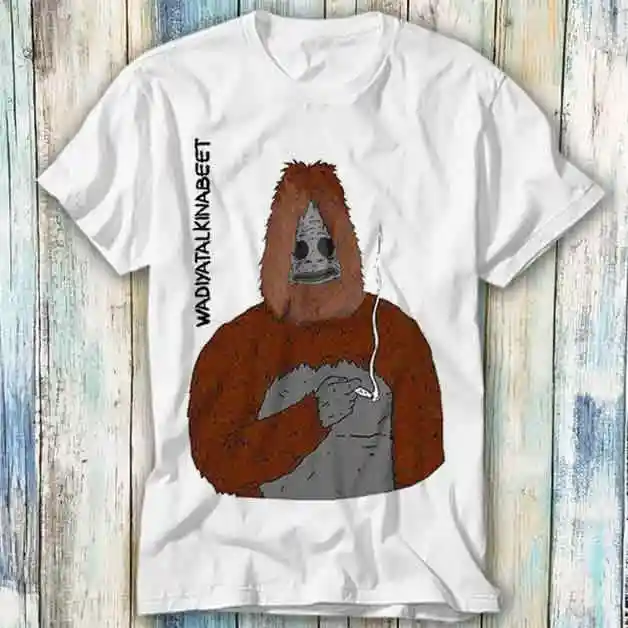 Brutaal De Sasquatch Smoke Big Lez Show Retro T Shirt Meme Grappige Topstijl Gamer Filmmuziek 799