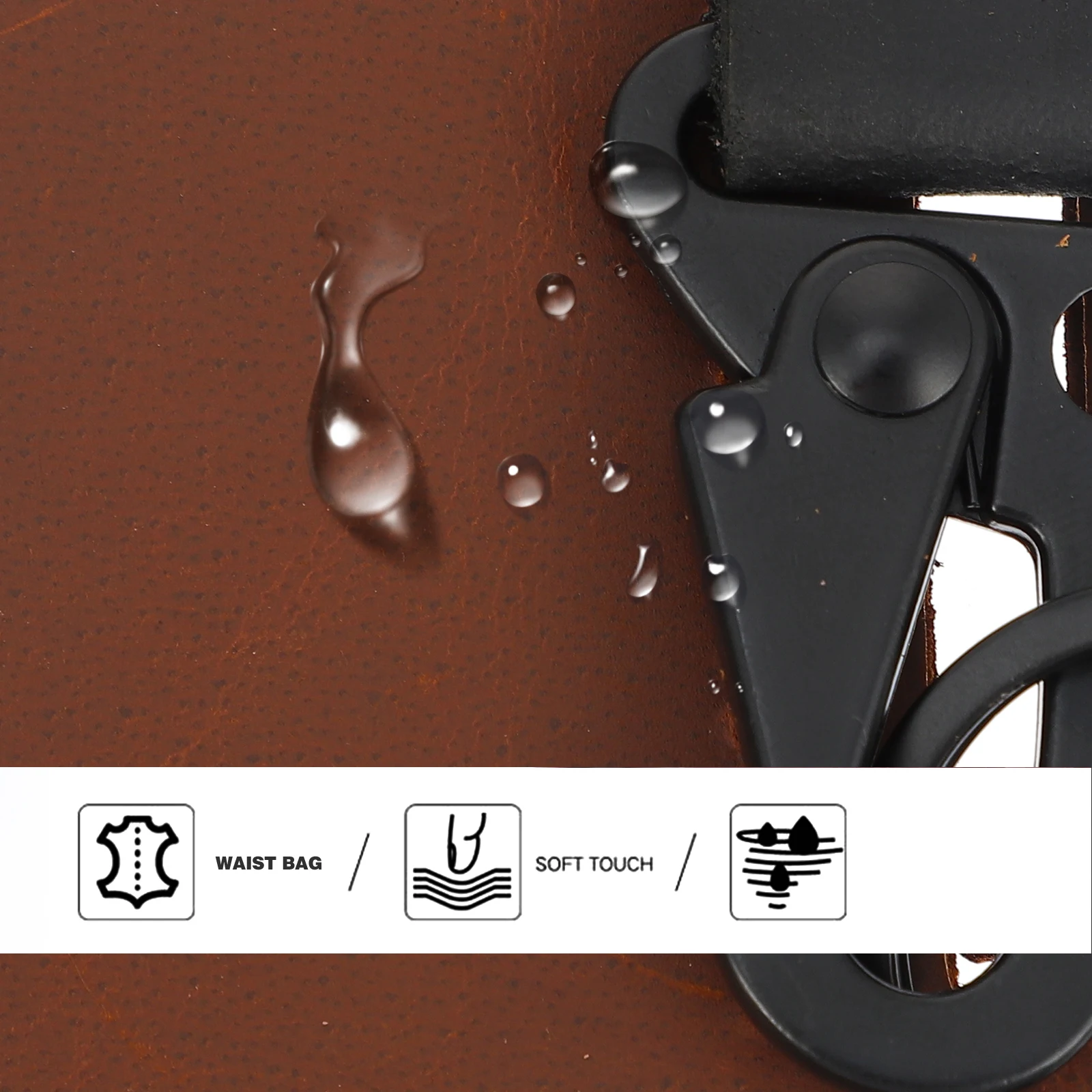 1pc Multifunctional Belt Sheath Durable Organizer Pouch For Flashlight Pens Camping Outdoor .5 Inch Belt