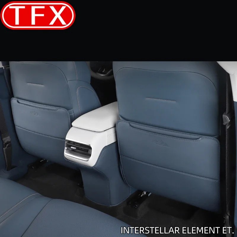 

Новинка! Для Changan Deepal G318 2024 2025, кожаный коврик для стайлинга автомобилей, противоударный коврик, противоударные защитные коврики, защита спинки сиденья Accesso