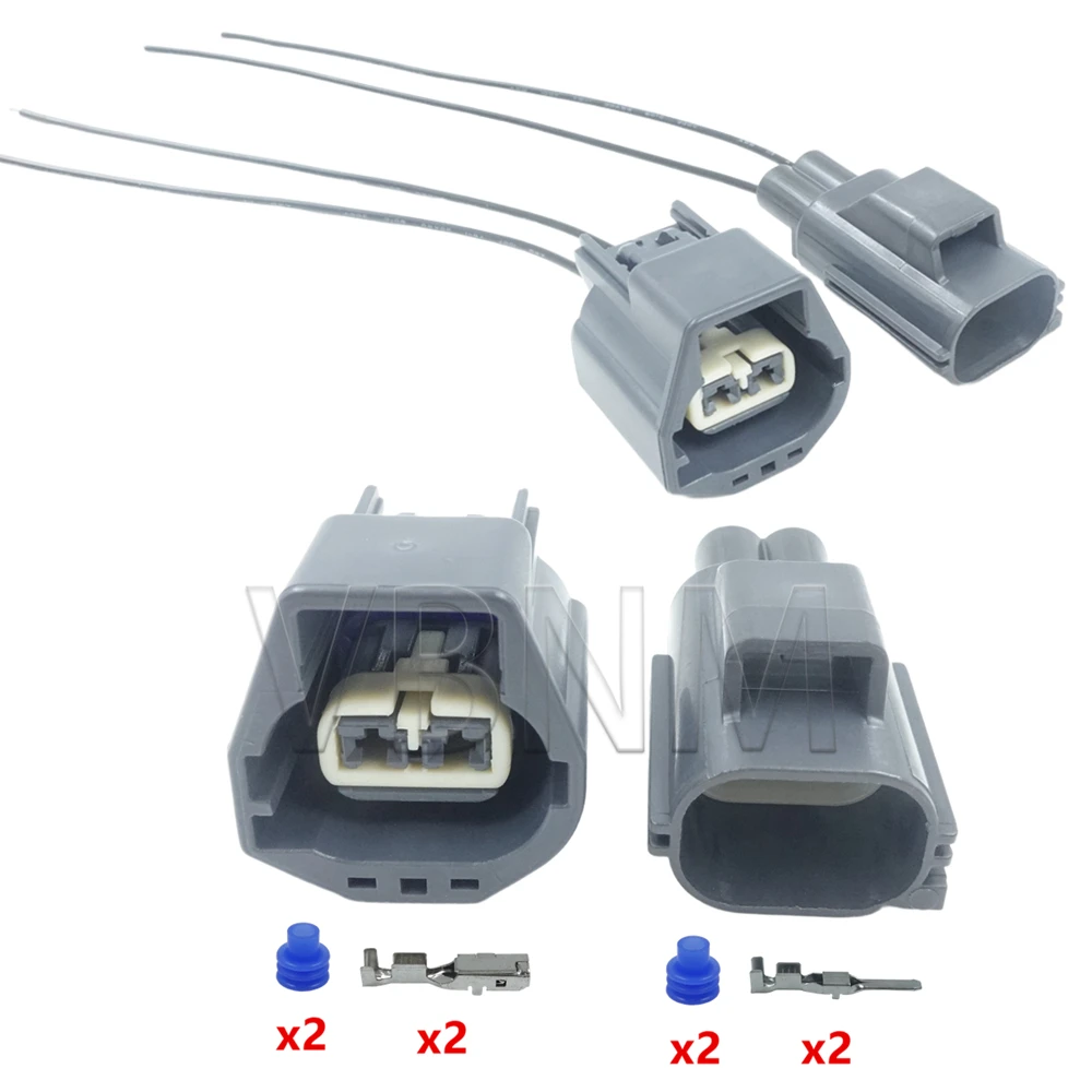 2 Pin 7282-5575-10 7183-5575-10 Automotive Electronic Brake Booster Pump Plug Female or Male Waterproof Connector Cable Socket