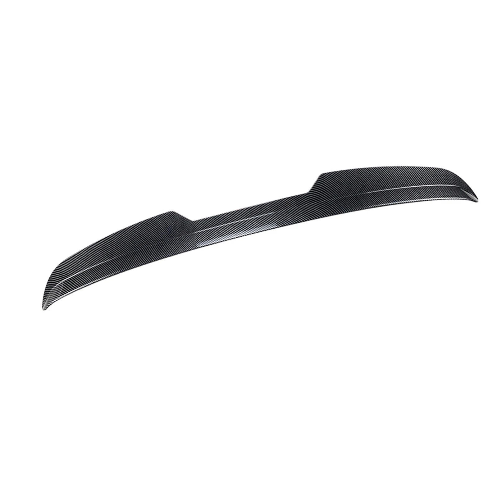 Rear Roof Spoiler Wing For Volkswagen Tiguan R-Line VW Rline 2017-2023 Carbon Fiber Look/Gloss Black Trunk Upper Splitter Lip