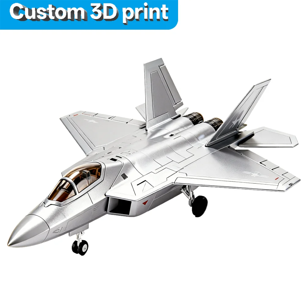 Custom 3D Printed Aircraft Model Drone Accessories Lightweight Carbon Fiber Material Custom Size Color Precision Engineering