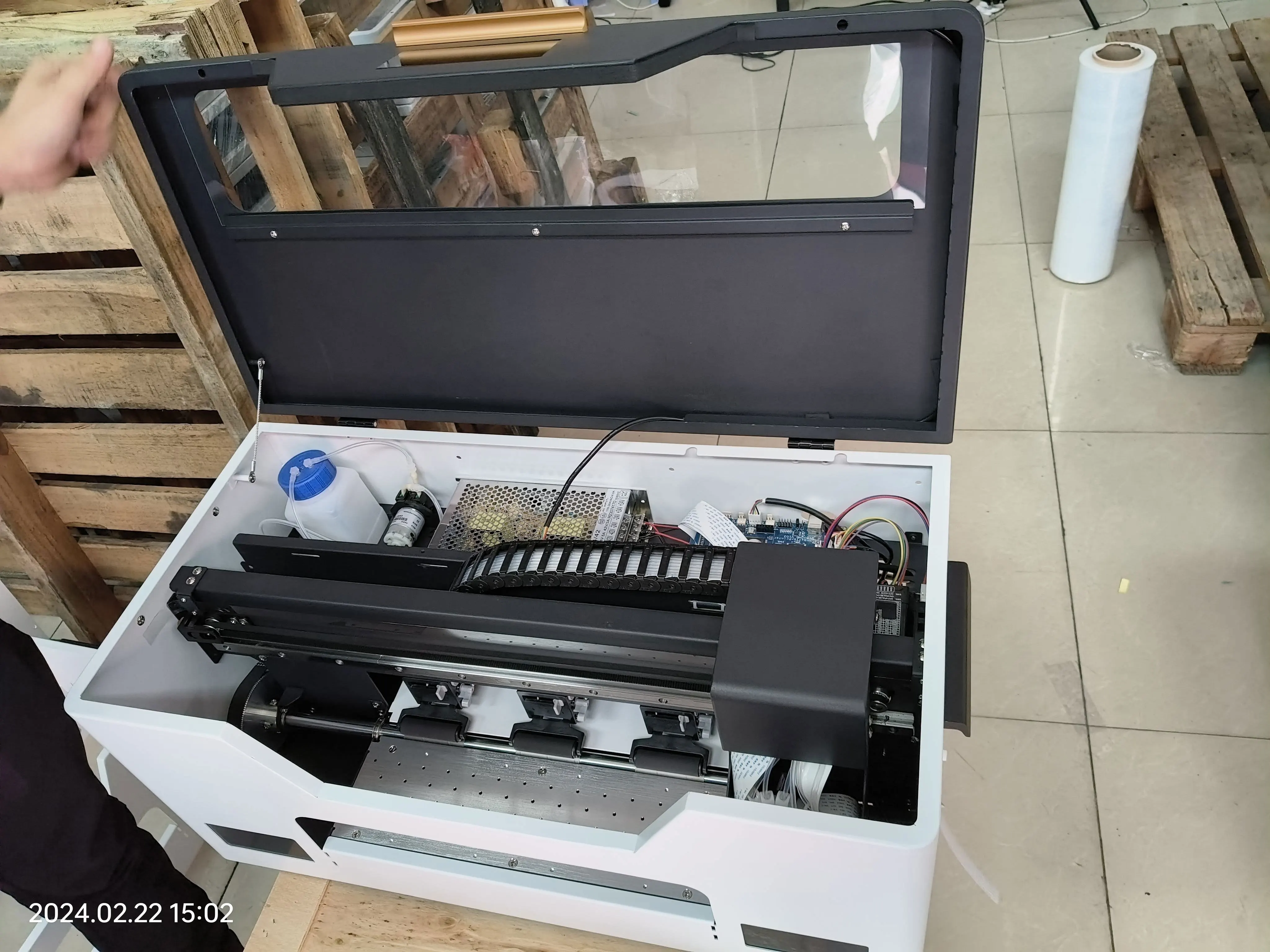 High Speed Industrial Dtf Printer A3 Dtf All-In-One Printer 30Cm Clothes Dtf Inkjet Pet Film Printing Machine