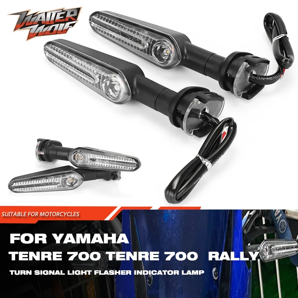 

Motorcycle Turn Signal Light For YAMAHA TENERE 700 XTZ700 Rally World Raid XTZ250 XTZ T700 T7 2013-2023 Flasher Indicator LED