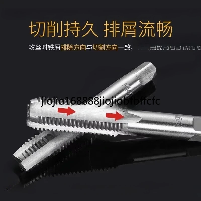 Suitable for metric 110 piece tap high-speed steel titanium tap mold combination for cutting external and internal threads