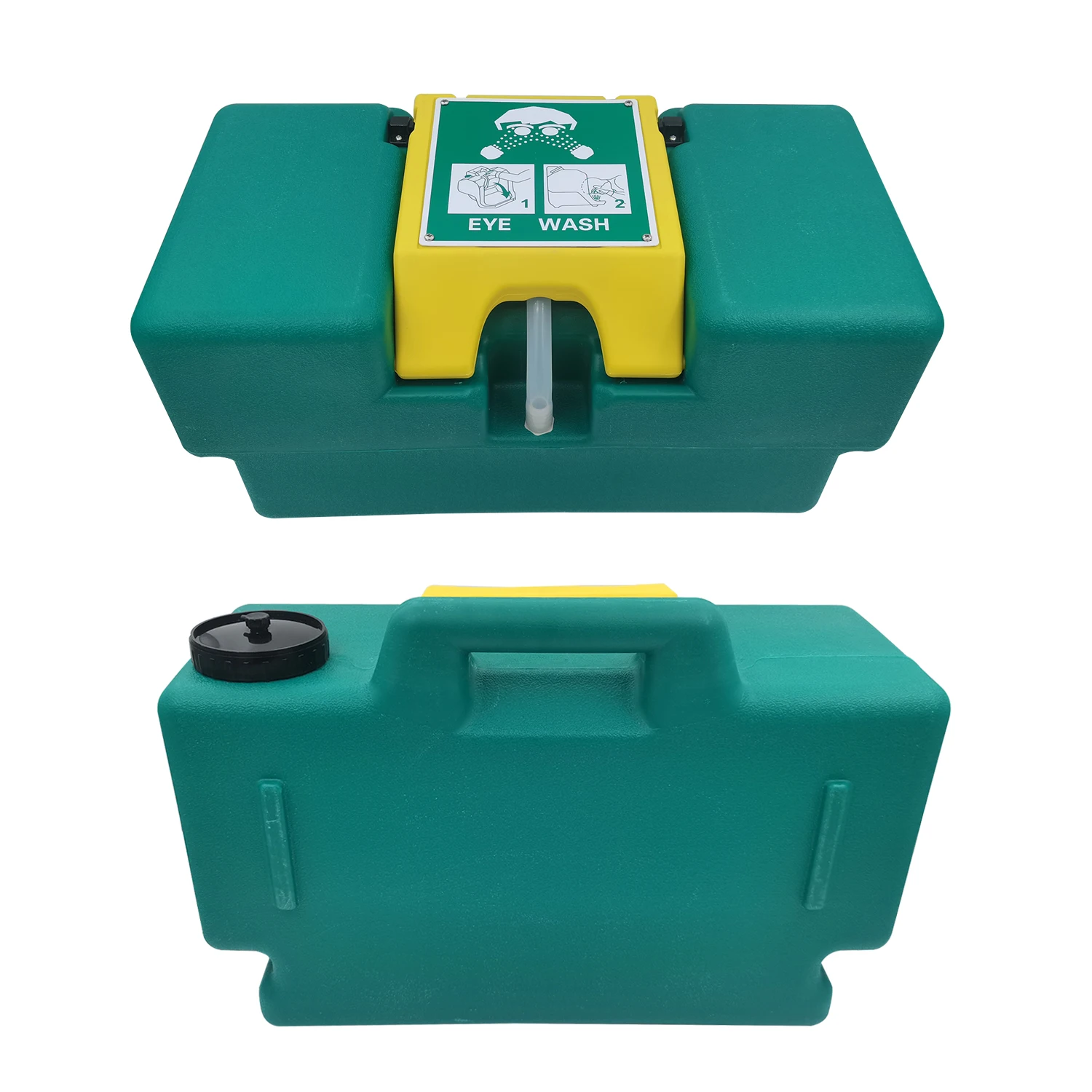 STLF ISURE MARINE Stazione di lavaggio occhi portatile a parete da 30 litri per ricambi auto Attrezzature per la cura di emergenza e il lavaggio degli occhi per Marin