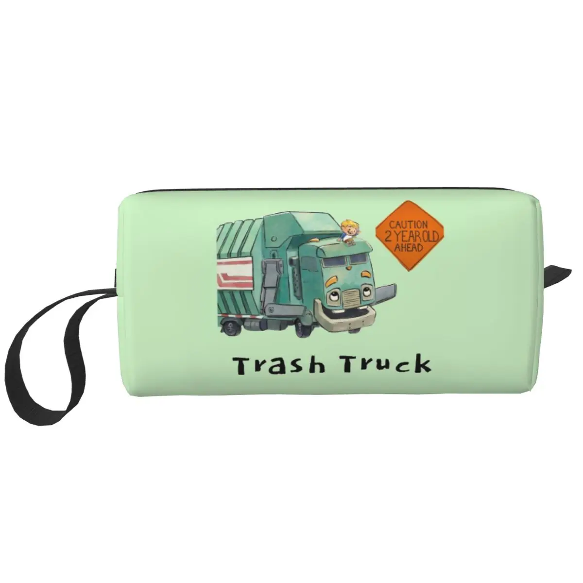 Trash Truck Cartoon Netflix Makeup Bag Cosmetic Organizer Toiletry Cosmetic Bag for Women Beauty Travel Pencil Case