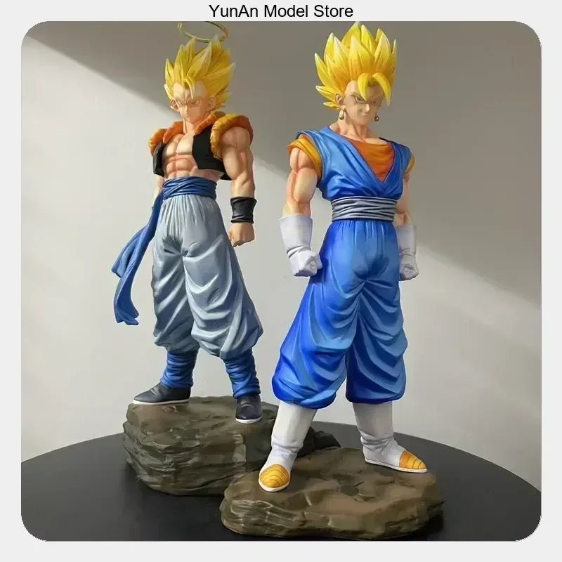 

30cm Gogeta & 28.5cm Vegito Dragon Ball Standing Pose PVC Anime Figure Statue Desktop Decoration Gift