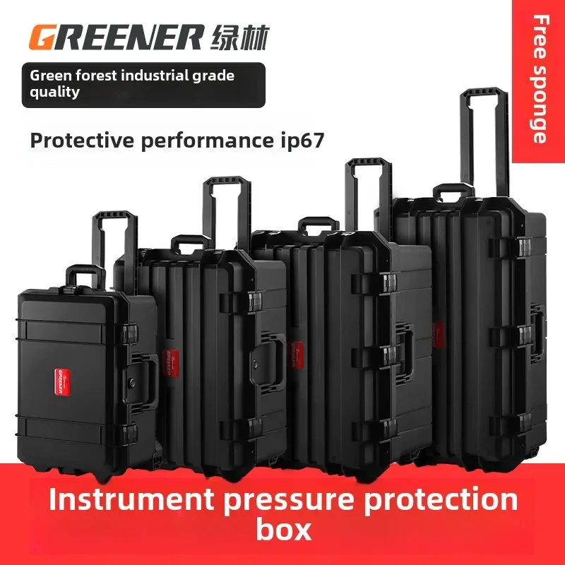 Waterproof and Shockproof Equipment Protection Tool Case with Wheels