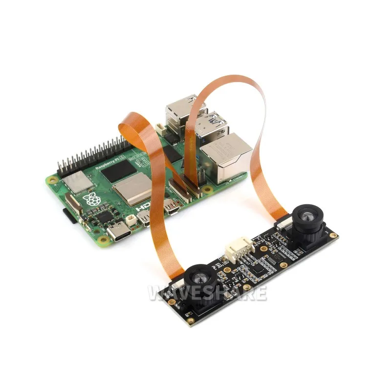 Technologie de caméra binoculaire pour touristes, adaptée pour Jetson Characterand Raspberry Pi, vision stéréo, vision en profondeur, IMX219, 8 mégapFête els