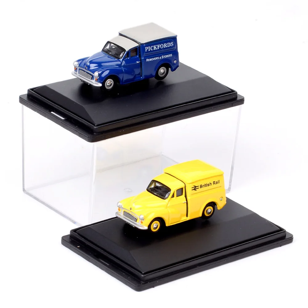 Oxford 1/76 Scale Austin Morris 1000 Mini Van 76MM050 Pickfords 76MM030 British Rail Diecast Car Model Toy Truck Vehicles