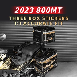 Used for CFMOTO 800MT 2023 Decorative Protection Sticker Kit Three boxes of decorative decals for motorcycle accessories