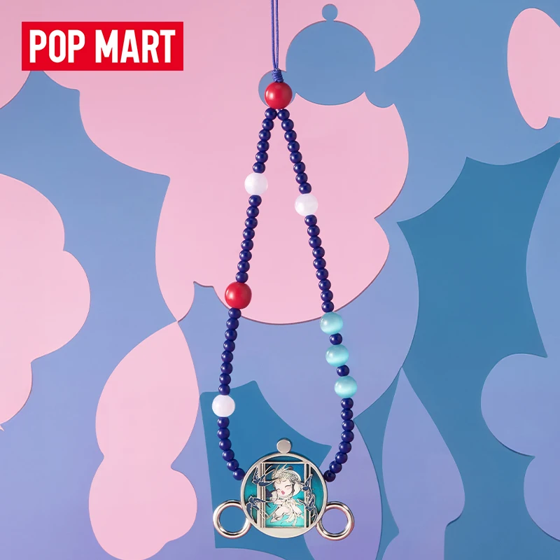 พวงกุญแจโทรศัพท์ Popmart Skullpanda Diyu Guanzhongjing ซีรีส์ของแท้ กล่องสุ่ม ของขวัญวันเกิดสำหรับสาวๆ ของขวัญแฟชั่น ของเล่นสุดฮิต