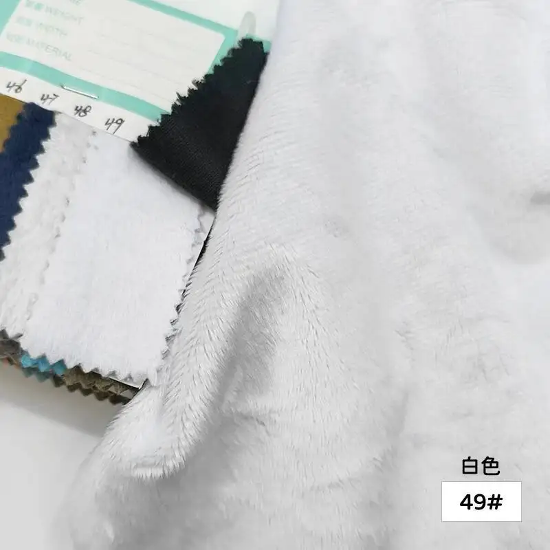 Sewbato 150x100cm Plush Upholstery Fabric 5mm Pile Length Environmentally Friendly Plush Plush Sofa And Chair Cover Fabrics