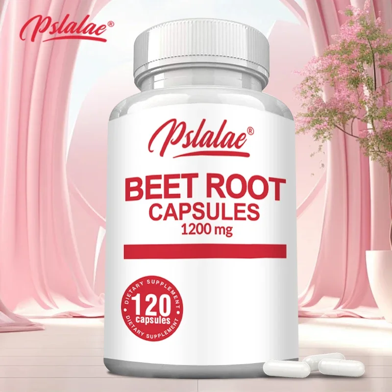 Rode biet - Atletische prestaties, spijsvertering en geheugen, ondersteunt de bloeddruk - 120 capsules
