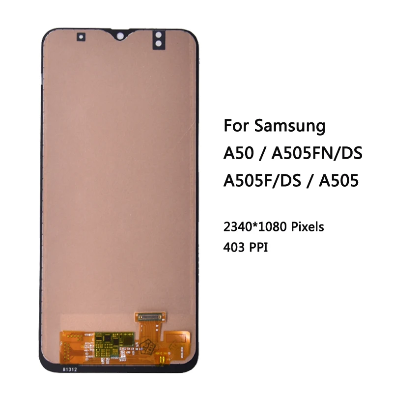 100% TEST For SAMSUNG A50 A505 A505F A505F/DS LCD Dispaly with Touch Screen Digitizer Assembly