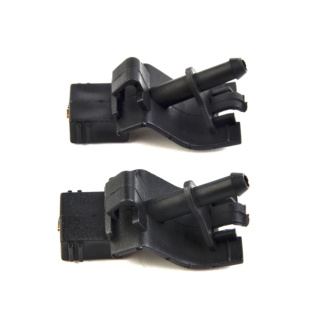 High Quality Household Wiper Nozzle Tool 2pcs Black Equipment Front Jet Plastic Replacement Washer 85381-12300