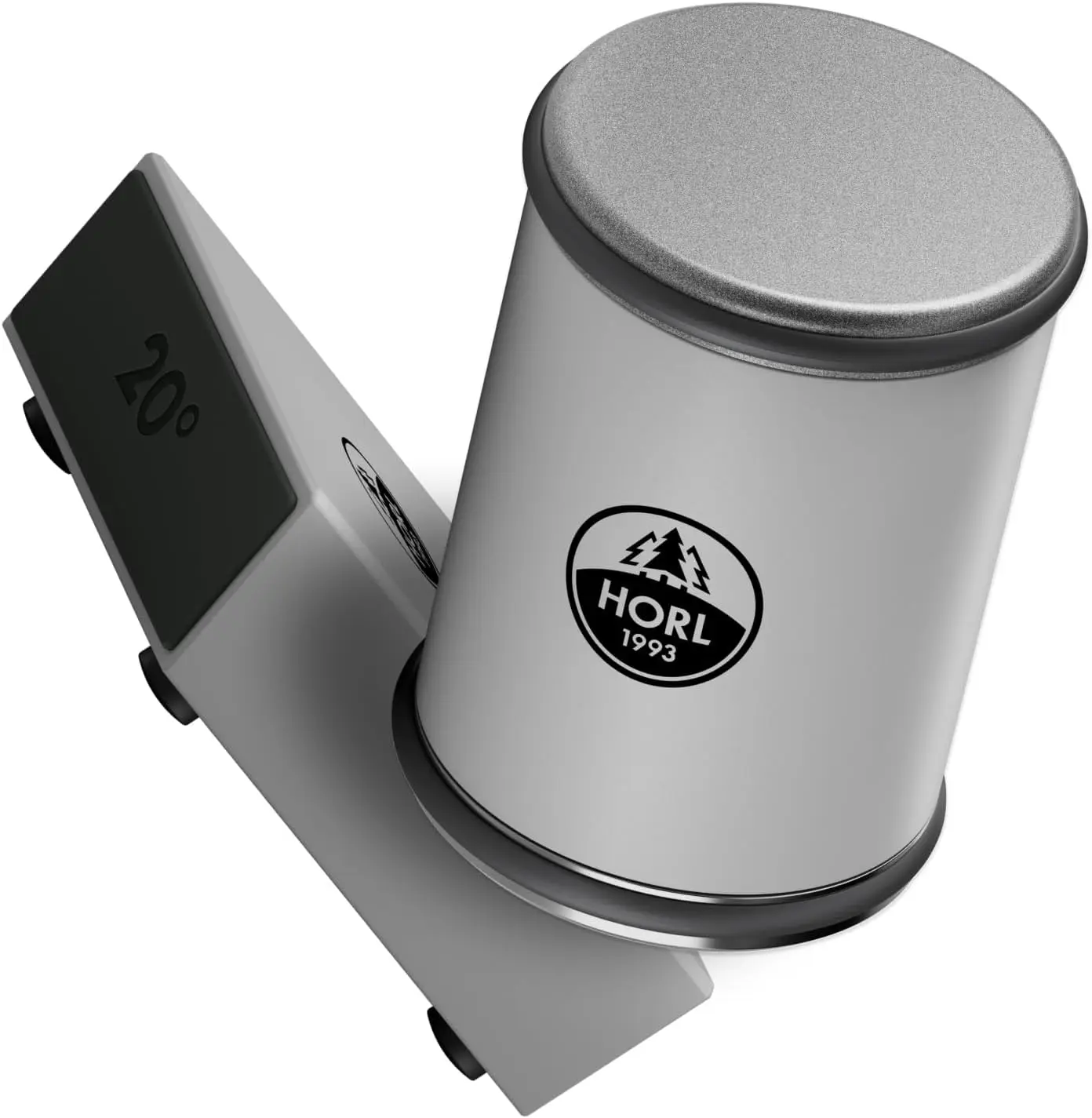 

Rolling Knife Sharpener with 20° Angle for Kitchen Knives, Diamond Grinding for All Steel Hardness