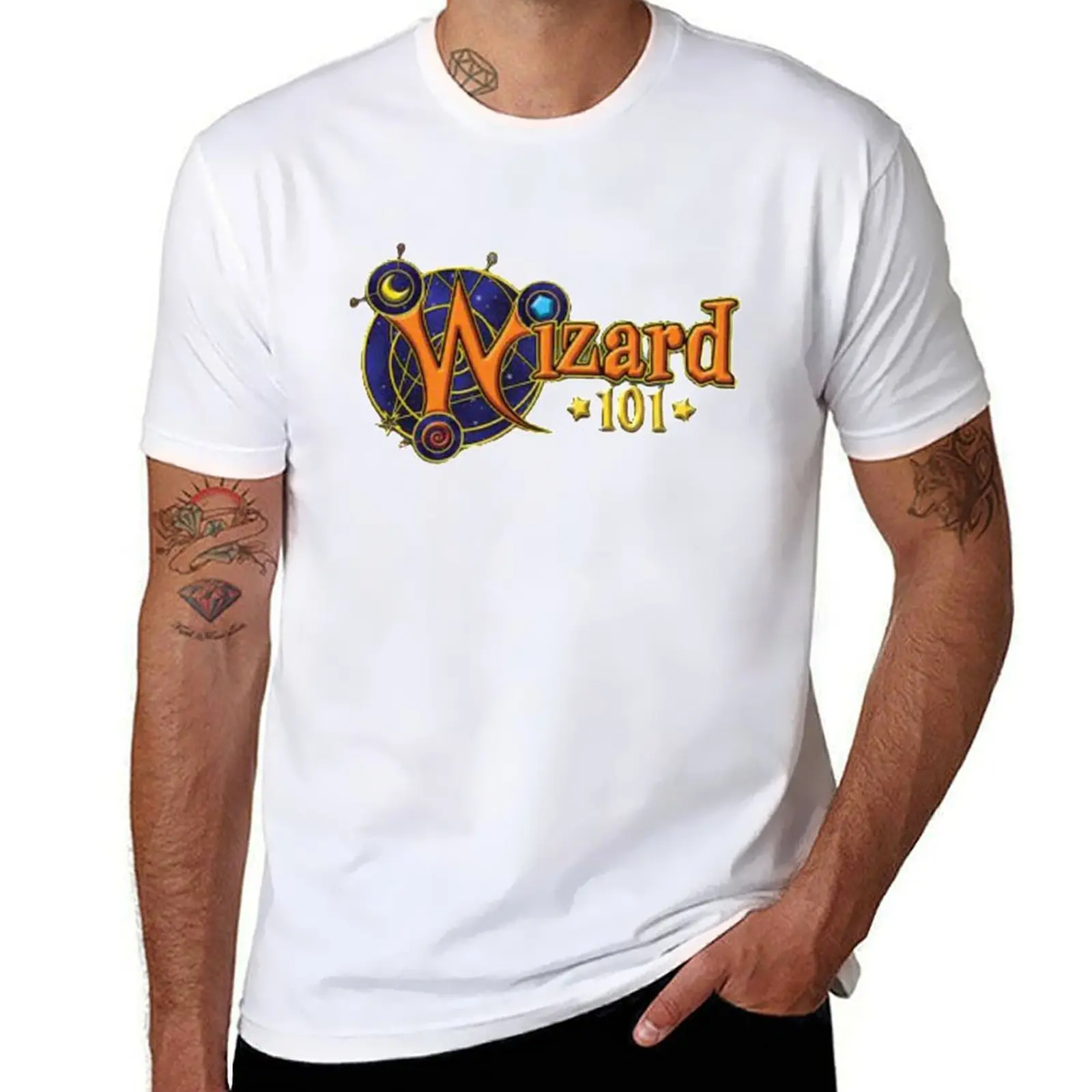 

Wizard101 T-Shirt cotton t shirt pack cotton t shirts man 100% T-Shirt