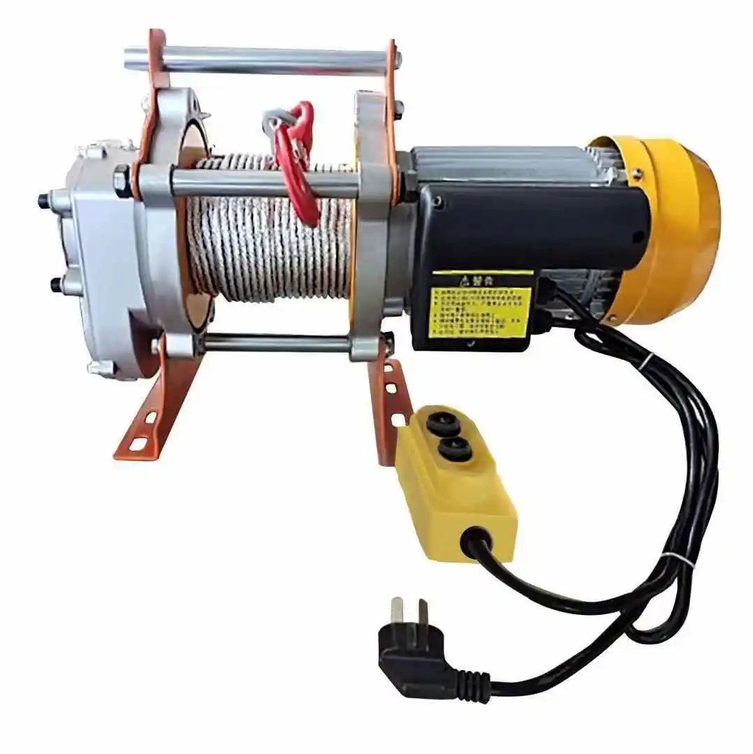 

Lightweight Electric Hoist Wire Cable Winch New Condition Aluminum Shell Lifting Winch Metal Construction Sling Type Wire Rope