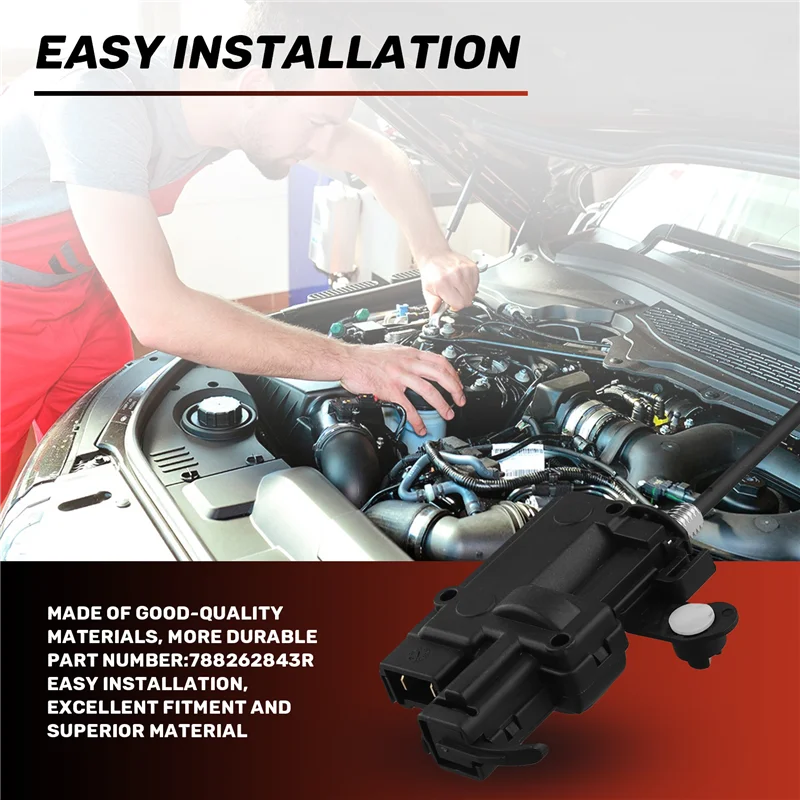 ABTC-Car Fuel Flap Servomotor Fuel Cap Lock For Renualt Clio MK4 788262843R