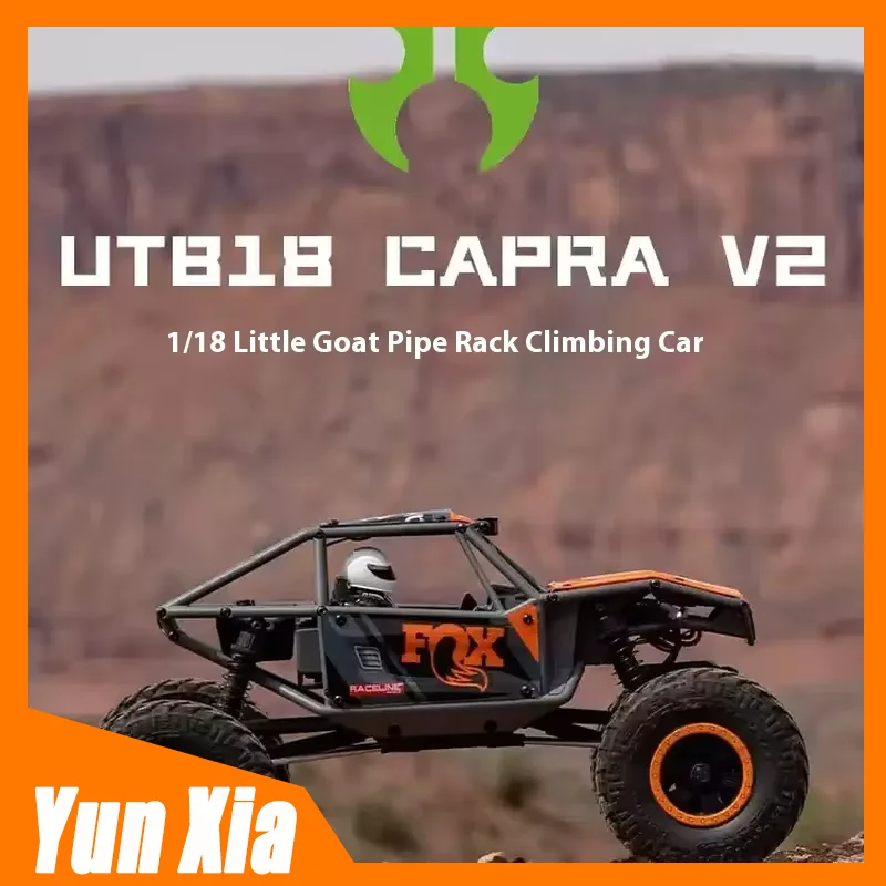 Axial remote-controlled electric off-road climbing vehicle 1:18 UTB18 CAPRA goat four-wheel drive RTR gift for hands to play