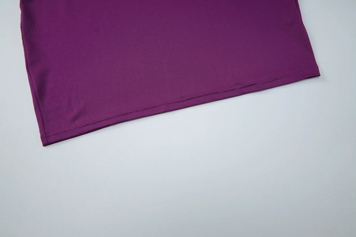 Hugcitar Damenmode, trägerloses Minikleid, einfarbig, mit Rüschen, Schnürung, gerüscht, sexy Sommerkleid, Sommer-Outfit, Strand, Urlaub, Party – Detail 8