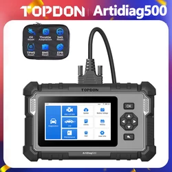 Topdon ArtiDiag500 Car Diagnostic Tool All Systems OBD2 Diagnostic Scanner Engine ABS SRS Airbag Auto Scan Tool Code Reader
