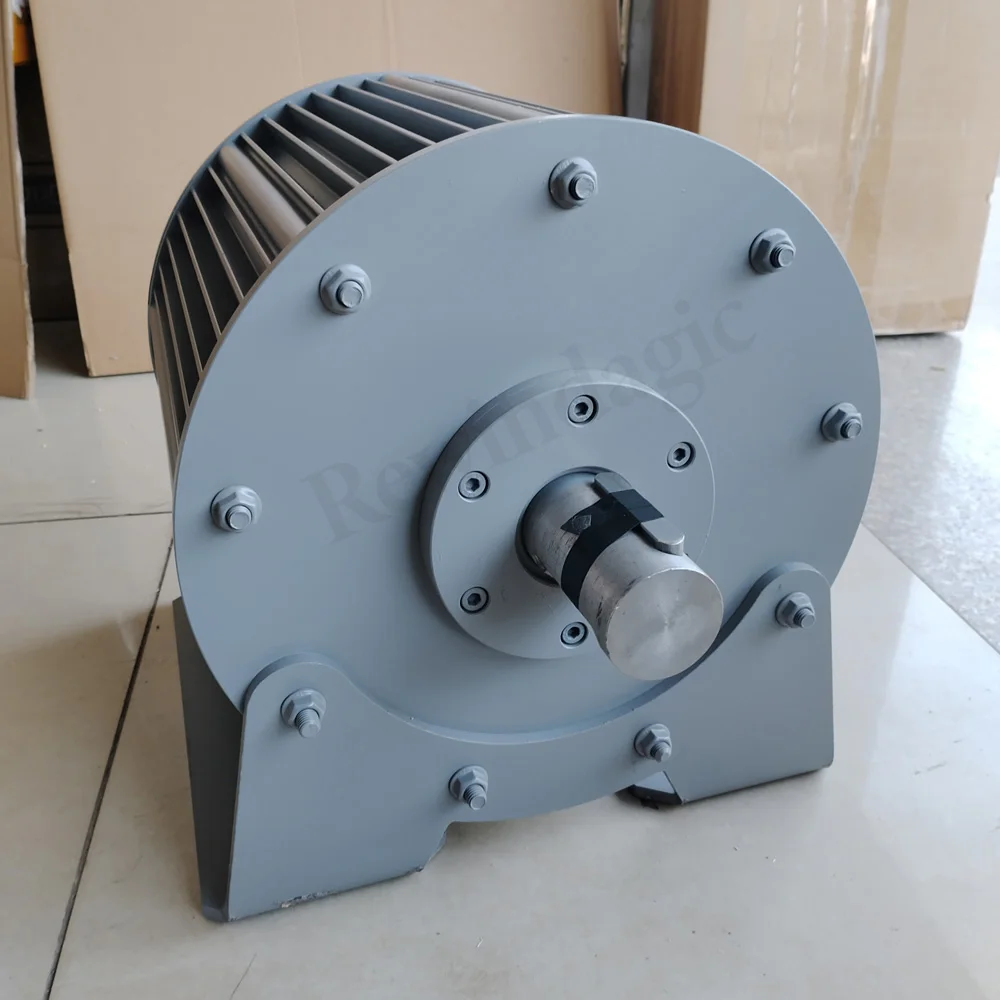Imagem -06 - Gerador de Ímã Permanente de Baixa Velocidade 2kw50kw Real 48v 220v 380v Alternadores ac de Fases para Acionamento do Motor Turbina Eólica de Água