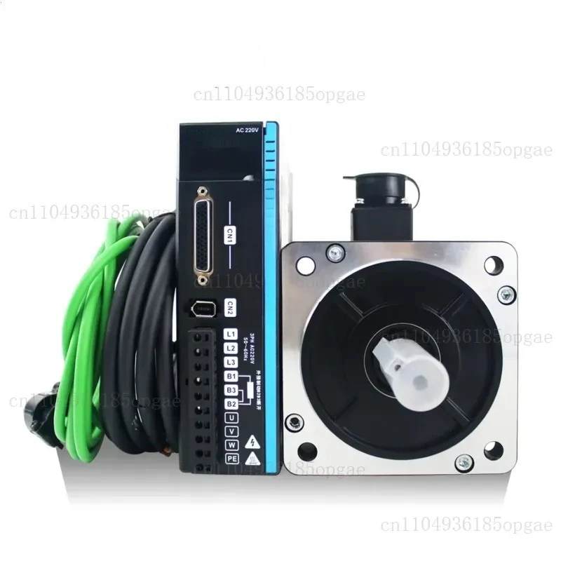A5 220V 1500/2500 rpm 7.5/6/10A 2KW 1.5kW 2.6kW AC Servo Motor with Drive 7.7/10 N.m Robot AC Servo Motor Driver Kit