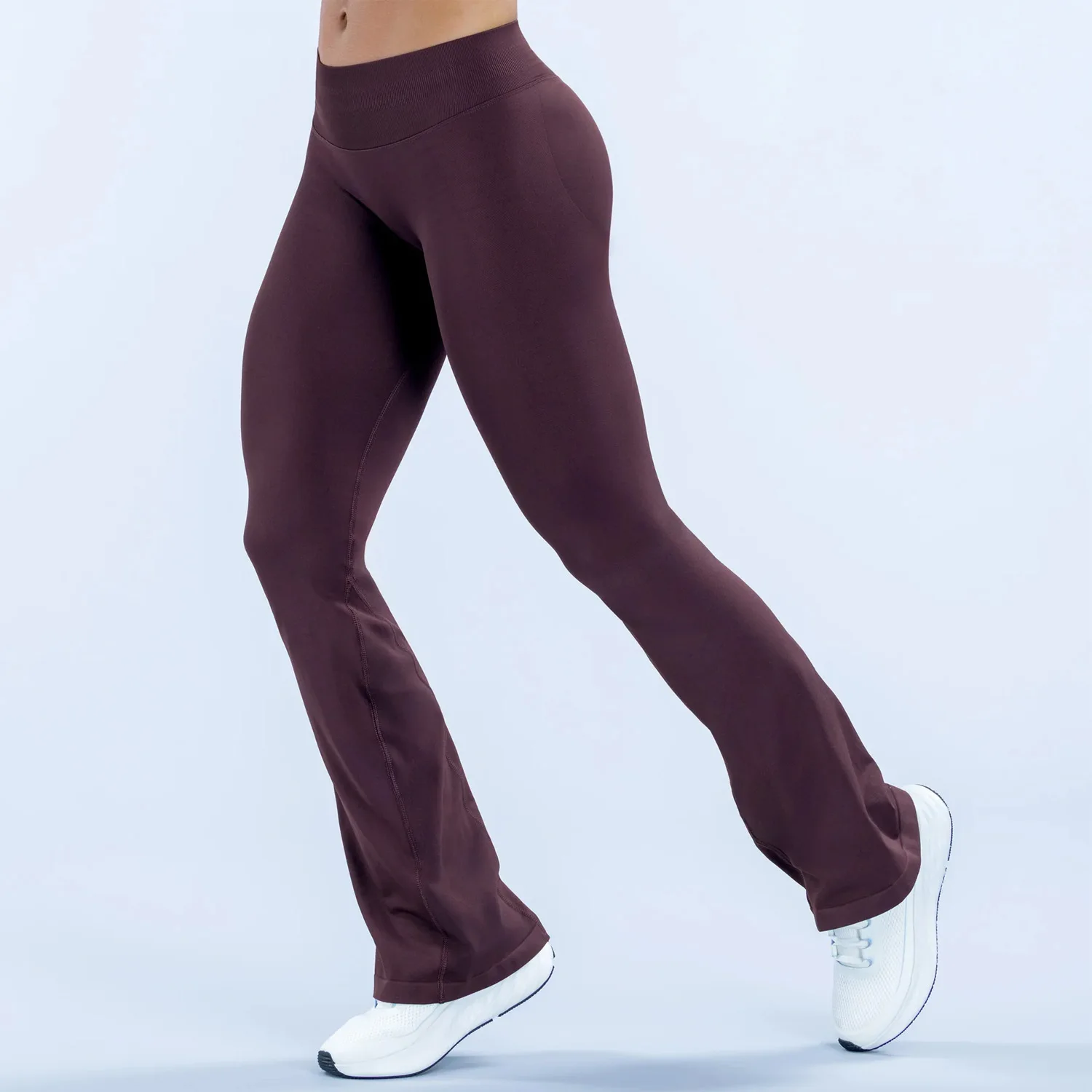 Cross-border seamless yoga micro flare pants for women, wide-leg pants for running, sports, outerwear, cycling, and fitness