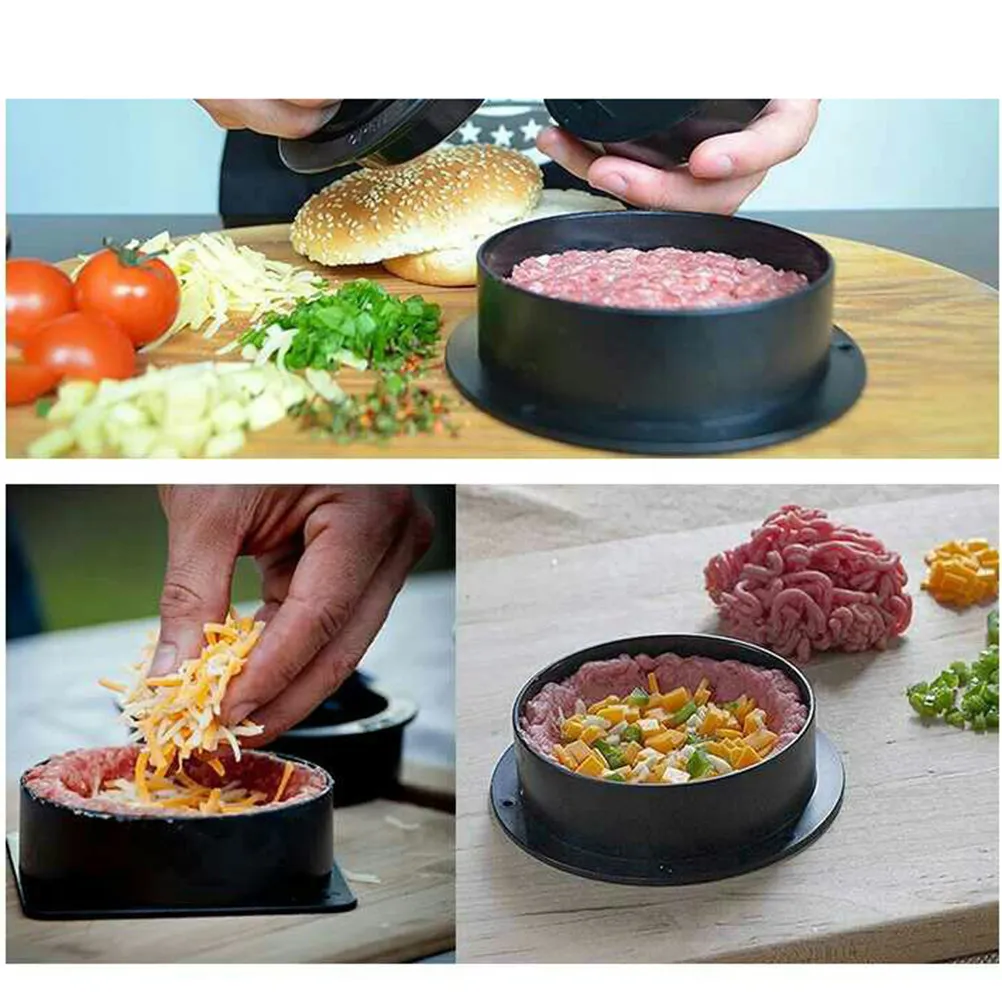 Heavy Duty Non-Stick Meat Patty Press – Burger Maker for Fast, Easy Shaping at Home or Restaurant
