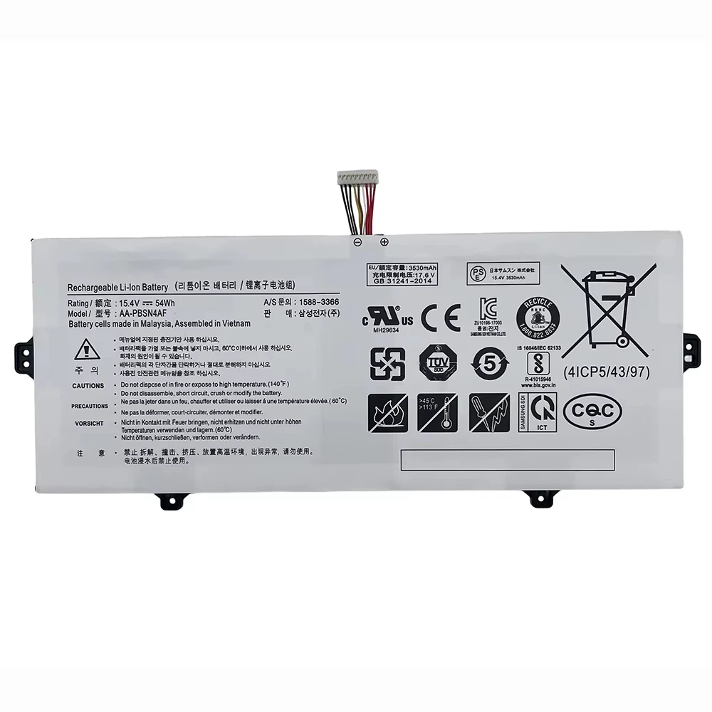 AA-PBSN4AF Battery for Samsung NP930SBE NT930SBE NP730QCJ NP730QCJ-K01US 15.4V 54Wh
