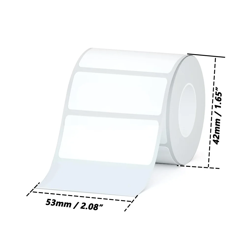 6 Rolls 1.97'X0.79'(50X20mm)Thermal Label Sticker Compatible P50 mini Thermal Label Makers For Phomemo M110/M220/M120/M221