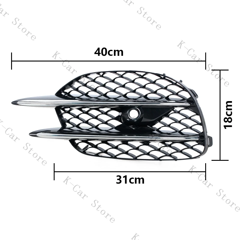 2228857300 Front Bumper Fog Light Frame Cover Bezel Grille Car Accessories For Mercedes Benz S-CLASS W222 Sports 2018 2019